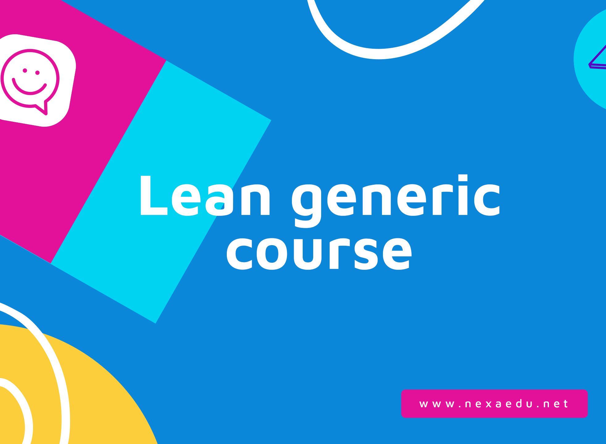 Lean generic course